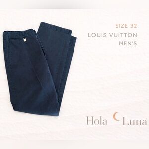 LOUIS VUITTON mens cotton pant